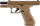 GLOCK G19X 6 mm, Gas, < 1,0 J, Coyote