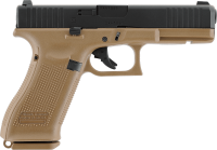 GLOCK G17 Gen5 French Edition 6 mm, Gas, < 1,0 J, Schwarz-Coyote
