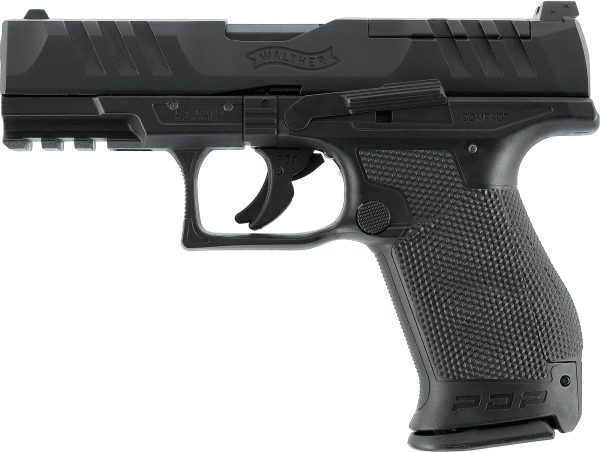 Walther PDP Compact 4" 6 mm, CO₂, < 2,0 J, Optics Ready