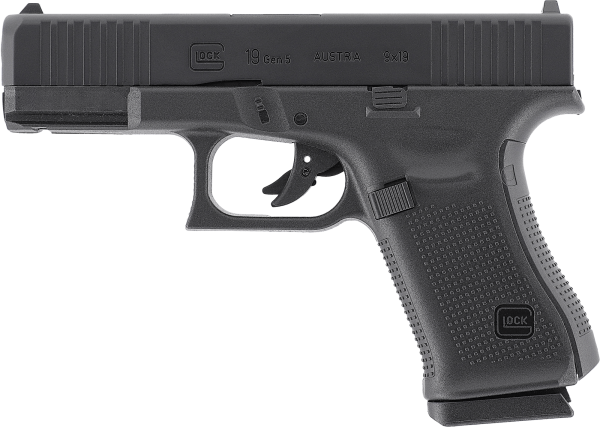 GLOCK G19 Gen5 6 mm, CO₂, < 2,0 J