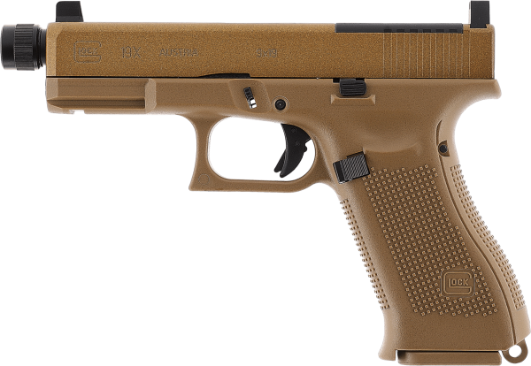 GLOCK G19X MOS 6 mm, CO₂, < 1,0 J, Coyote