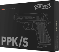 Walther PPK/S 6 mm, Gas, < 1,0 J