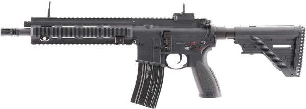 Heckler & Koch HK416 A5 Sportsline EyeTrace 6 mm, S-AEG, < 1,3 J, schwarz