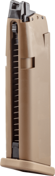 GLOCK Magazin 6 mm, 22 Schuss, Coyote