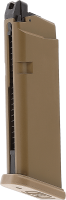 GLOCK Magazin 6 mm, Gas, 15 Schuss, coyote