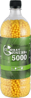 Combat Zone Basic BBs 6 mm, 0,12 g, gelb, 5.000 St., Flasche