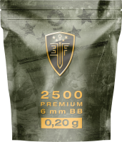 Elite Force Premium BBs 6 mm, 0,20 g, wei&szlig;, 2.500...