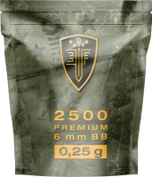 Elite Force Premium BBs 6 mm, 0,25 g, wei&szlig;, 2.500...