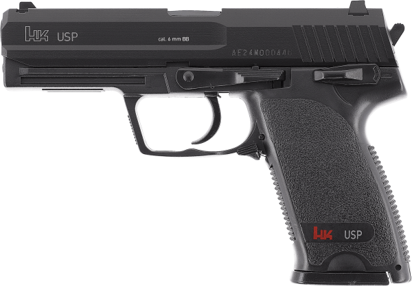 Heckler & Koch USP 6 mm, Federdruck, < 0,5 J