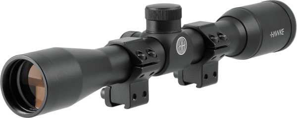 Hawke Fast Mount 4x32 (Mil Dot) inkl. Montageringe 11 mm