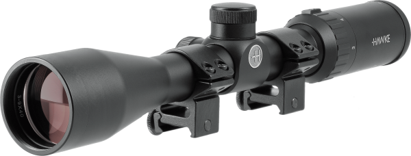 Hawke Fast Mount 3-9x40 (Mil Dot) - 1/4 MOA inkl. Montageringe Weaver/Picatinny
