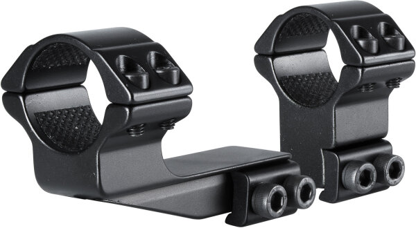 Hawke 50 mm Extension Ring Mount 9-11mm / 3/8&rdquo; Dovetail 1" Aluminium, Sattelh&ouml;he 22 mm