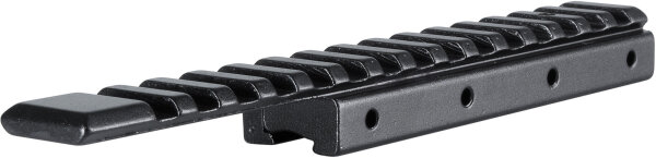 Hawke Adaptor Base 9-11mm / 3 &frasl; 8" auf Weaver / Picatinny, 172 mm, Aluminium
