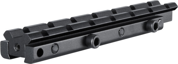 Hawke Adaptor Base 9-11mm / 3 &frasl; 8" auf Weaver / Picatinny, 137 mm, neigbar, Aluminium