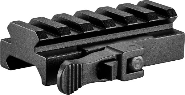 Hawke Picatinny Riser QD 13 mm Erh&ouml;hung, 64 mm, mit Schnellverschluss, Aluminium
