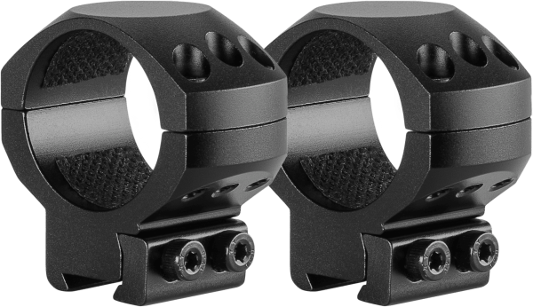 Hawke Tactical Ring Mount 9-11mm Dovetail 30 mm Medium Aluminium, Set (2 St.), Sattelh&ouml;he 11 mm