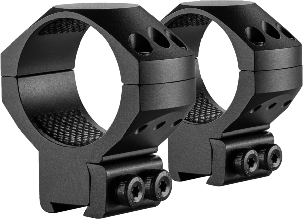 Hawke Tactical Ring Mount 9-11mm / 3/8&rdquo; Dovetail 34 mm Medium Aluminium, Set (2 St.), Sattelh&ouml;he 15 mm