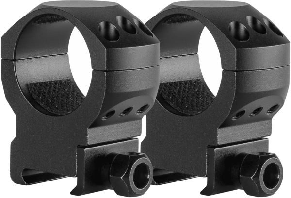 Hawke Tactical Ring Mount Weaver 30 mm High Aluminium, Set (2 St.), Sattelh&ouml;he 17 mm