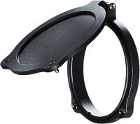 Hawke Flip-up Cover Ocular - Size 2, Aluminum