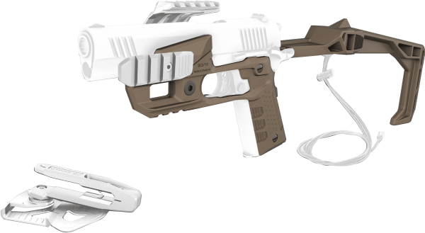 Recover 20/11 Stabilizer Basiskit 1911 f&uuml;r alle 1911-Modelle Fullsize, einreihig und ohne Schiene, Desert Tan