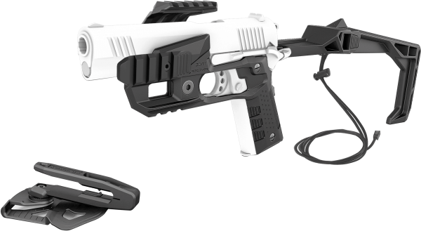 Recover 20/11 Stabilizer Komplettkit 1911, inkl. Holster f&uuml;r alle 1911-Modelle Fullsize, einreihig und ohne Schiene, schwarz