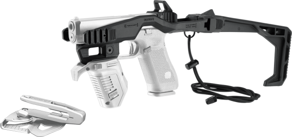 Recover 20/20N Stabilizer Basiskit Level 2 f&uuml;r GLOCK Double Stack 9 mm / .357 SIG / .40 S&W, schwarz, Kompatibilit&auml;t B