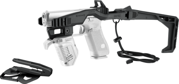 Recover 20/21 Stabilizer Basiskit Level 2 f&uuml;r GLOCK, inkl. Holster f&uuml;r 10 mm / .45 ACP, schwarz, Kompatibilit&auml;t C