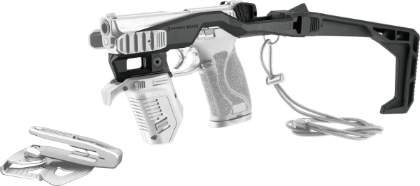 Recover 20/22 Stabilizer Basiskit Level 1 f&uuml;r Smith & Wesson f&uuml;r alle M&P Fullsize mit langem Beavertail und ohne Sicherung, schwarz