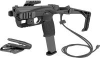 Recover 20/22 Stabilizer Komplettkit f&uuml;r Smith & Wesson, inkl. Holster f&uuml;r alle M&P Fullsize mit langem Beavertail und ohne Sicherung, schwarz