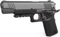 Recover Grip & Rail System f&uuml;r 1911 f&uuml;r Fullsize / Single Stack, schwarz