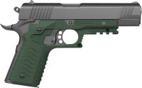 Recover Grip & Rail System f&uuml;r 1911 f&uuml;r...