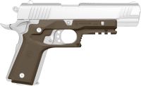 Recover Grip & Rail System f&uuml;r 1911 f&uuml;r...
