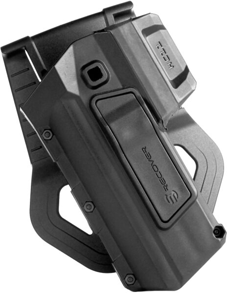 Recover Holster 1911 Grip & Rail links mit Entriegelungstaste