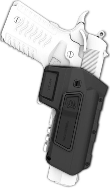 Recover Holster 1911 Grip & Rail rechts mit Entriegelungstaste