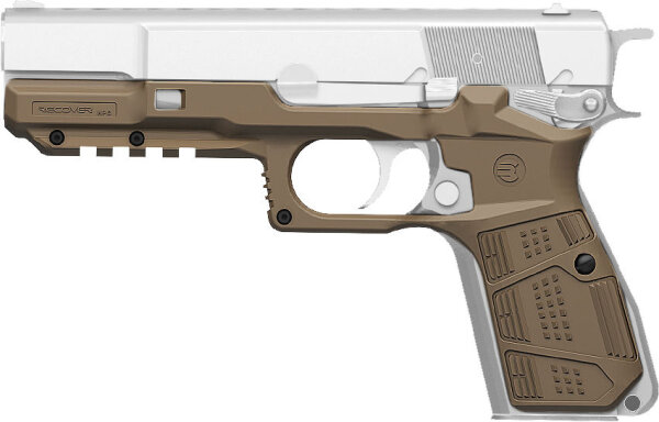 Recover Grip & Rail System f&uuml;r Hi Power Desert Tan