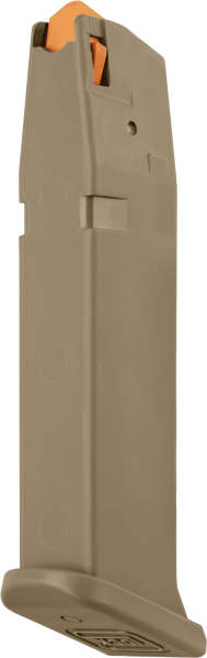 GLOCK Magazin Coyote, 9 mm P.A.K., 17 Schuss