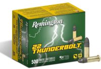 REMINGTON MUNITION .22 LR 40GR 22 THUNDERBOLT LHP 500/5000