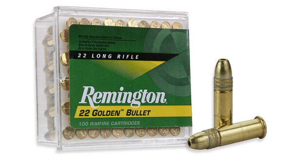 REMINGTON MUNITION .22 LR 36GR 22 GOLDEN BULLET BPHP 100/5000