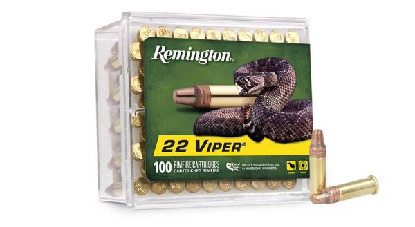 REMINGTON MUNITION .22 LR 36GR 22 VIPER PTCS 100/5000