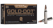 SPEER MUNITION .308 WIN 168GR GDSP 20/500 *LE*