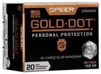 SPEER MUNITION .357 MAG 158GR GDHP 20/200