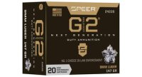SPEER MUNITION 9MM LUGER 147GR GDG2 20/200