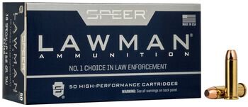 SPEER MUNITION .38 SPECIAL+P 158GR TMJ 50/1000