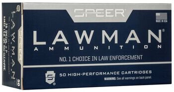 SPEER MUNITION .38 SPECIAL+P 158GR TMJ 50/1000