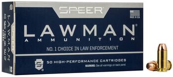 SPEER MUNITION .40 S&W 180GR TMJ 50/1000 *LE*