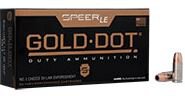 SPEER MUNITION .45 AUTO 230GR GDHP 50/1000 *LE*