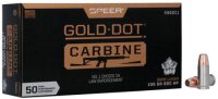 SPEER MUNITION 9MM LUGER 135GR GOLD DOT CARBINE HP 50/1000