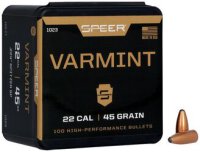 SPEER GESCHOSSE .22/.224 45GR SPITZER SP 100/500