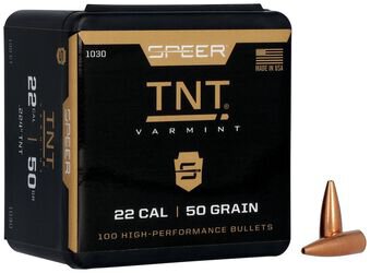 SPEER GESCHOSSE .22/.224 50GR TNT HP 100/500