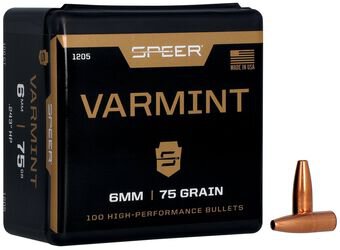 SPEER GESCHOSSE 6MM/.264 75GR HP 100/500